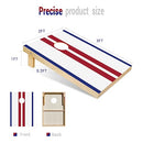 Wakefa Classic Cornhole Set 4' x 2' or 3' x 2'Corn Hole Set with 8 Bean Bags - Brand New