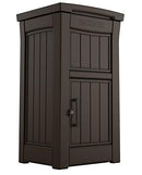 Keter Delivery Box for Porch with Lockable Secure Storage Compartment Brown - Like New