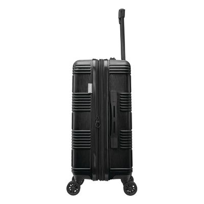 AMERICAN TOURISTER NXT CHECKERED HARDSIDE CARRY ON SPINNER SUITCASE - BLACK - Like New
