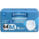 Medline Protection Plus Extended Capacity/Overnight Protective Underwear - Brand New