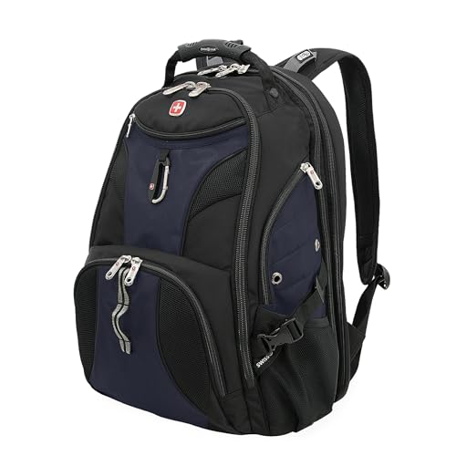 SWISSGEAR 1900 SCANSMART TSA 17 LAPTOP BACKPACK - BLUE/BLACK - Brand New
