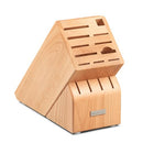 2099601501 WUSTHOF CLASSIC 15-SLOT NATURAL WOOD KNIFE STORAGE BLOCK - Like New