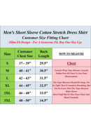 JAMES TAILOR SLIM FIT SHORT SLEEVE STRETCH DRESS SHIRT - SIZE: MEN S - BURGUNDY - Brand New