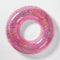 SUN SQUAD™ 36" INFLATABLE GLITTER SWIM TUBE - PINK - SUN SQUAD™ - PINK - Like New