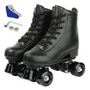 YYW Roller Skates High Top PU Leather Classic Double-Row Roller Skates 42 White - Like New