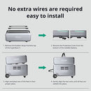 Zendure SolarGeneratorBattery4608Wh PowerStationSBV4600 SmartExtraBattery - Gray - Like New