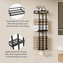 CJLIN 3 TIER BATHROOM STORAGE HOLDER - BLACK - Like New