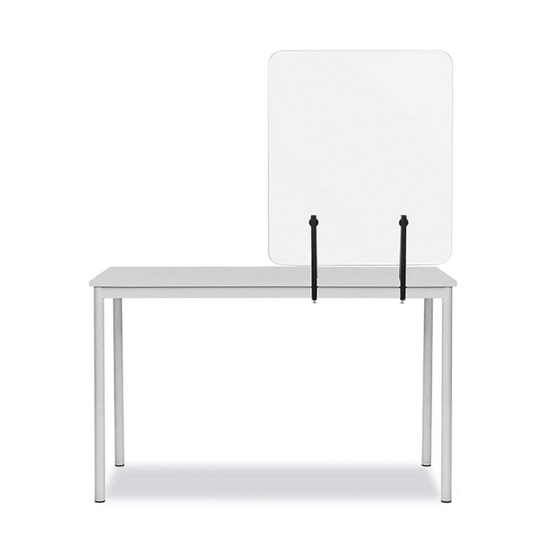 MASTERVISION PROTECTOR SERIES FRAMELESS GLASS DESKTOP DIVIDER 47.2 X 0.16 X 35.4 - Brand New