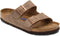 BIRKENSTOCK WOMEN'S ARIZONA SOFT FOOTBED SANDALS - SIZE: MEN 8 - TOBACCO BROWN - Like New