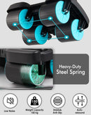 MEXLYCA AB ROLLER WHEEL;4-WHEEL AUTOMATIC REBOUND ABDOMINAL EXERCISE WHEEL,BLACK - Like New