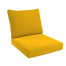 CALIFORNIA UMBRELLA OUTDOOR DEEP SEAT CUSHION, 24 X 48 INCH,LEMON - Brand New