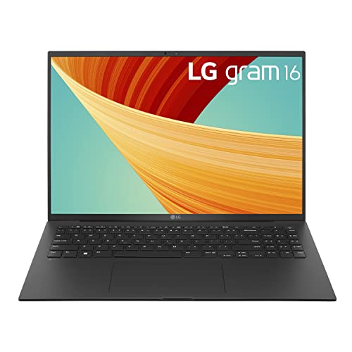LG gram 16" WQXGA 2560x1600 i7-1360P 32GB 2TB SSD RTX 3050 16Z90R-A.ADB9U1 Black - Like New