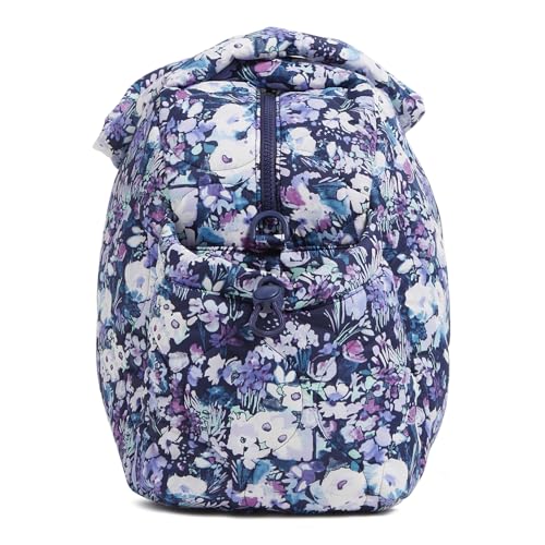 VERA BRADLEY WOMEN'S FEATHERWEIGHT TRAVEL BAG, ONE SIZE - ARTIST'S GARDEN PURPLE - Like New