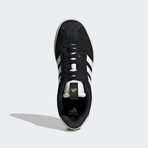 ADIDAS WOMEN'S VL COURT 3.0 SNEAKER SIZE WOMEN 6.5 BLACK AND WHITE - Like New