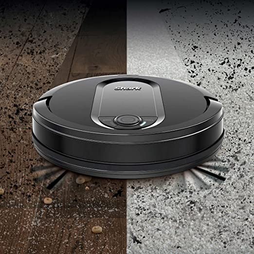 Shark IQ App-Controlled Self-Emptying Robot Vacuum RV100AE/UR1000SR - Black - Like New