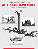 Young BIKE Rack Hitch for Car - 200LB 2-Bike Hitch Mount Platform Style - Like New