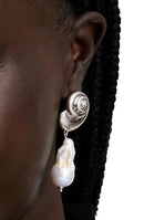 KATE SPADE BEACHSIDE FRESHWATER PEARLS - SILVER, WHITE - Brand New