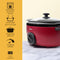 ICOOK USC-35-OP001RD 3.5 Quart Slow Cooker, Aluminium, Glass Lid - Red Like New