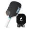DINKLY RADIAL PRO PICKLEBALL PADDLE, T700 RAW CARBON FIBER - MATTE BLACK-13MM - Like New