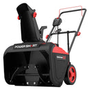 POWERSMART ELECTRIC SNOW BLOWER 21-INCH CORDED SNOW THROWER DB7521A - BLACK/RED - Like New