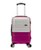 Rockland Melbourne Hardside Expandable Spinner Wheel Luggage 20" -TWO TONE WHITE New