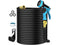 NEWESY 100FT EXPANDABLE GARDEN HOSE WITH NOZZLE - BLACK - Scratch & Dent