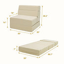 MEETI Folding Sofa Bed, Foam Foldable Sofa bed for Space Saving, B0BY25KVXP - Like New