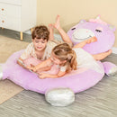 IPLAY ILEARN UNICORN KIDS FLOOR CUSHION - PURPLE - Brand New