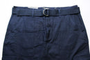 BLU ROCK NEW YORK 10" INSEAM CARGO POCKET W/BELT INCLUDED SHORTS MEN 36 - NAVY - Like New