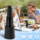 HYXJZH Fly Fans for Tables Bug Fans with Holographic Blades Battery Operated 4PK - Like New