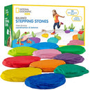 NATIONAL GEOGRAPHIC STEPPING STONES FOR KIDS 10 SOFT DURABLE NGSTEP10 MULTI - Like New