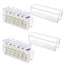 VTOPMART BREASTMILK STORAGE CONTAINER 4PCS SET USVM05003 - CLEAR - Like New