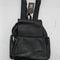LE DONNE LEATHER WOMEN'S MULTI POCKET BACKPACK - BLACK - Brand New