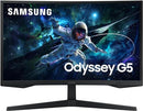 SAMSUNG G55C 32-IN ODYSSEY MONITOR QHD WIDE 1440P LS32CG552ENXZA - BLACK - Like New