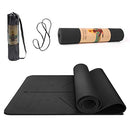 SUNFEID Yoga Mat Non Slip Extra Thick Eco Friendly Mat with Alignment - Brand New