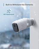 Eufy Security, eufyCam 2 Wireless Home Security Camera System 4-Cam Kit - White - Brand New