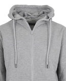 BLUE ICE MEN'S FLEECE-LINED FULL-ZIP HOODIE - SIZE: MEN 3XL - HEATHER GRAY - Brand New
