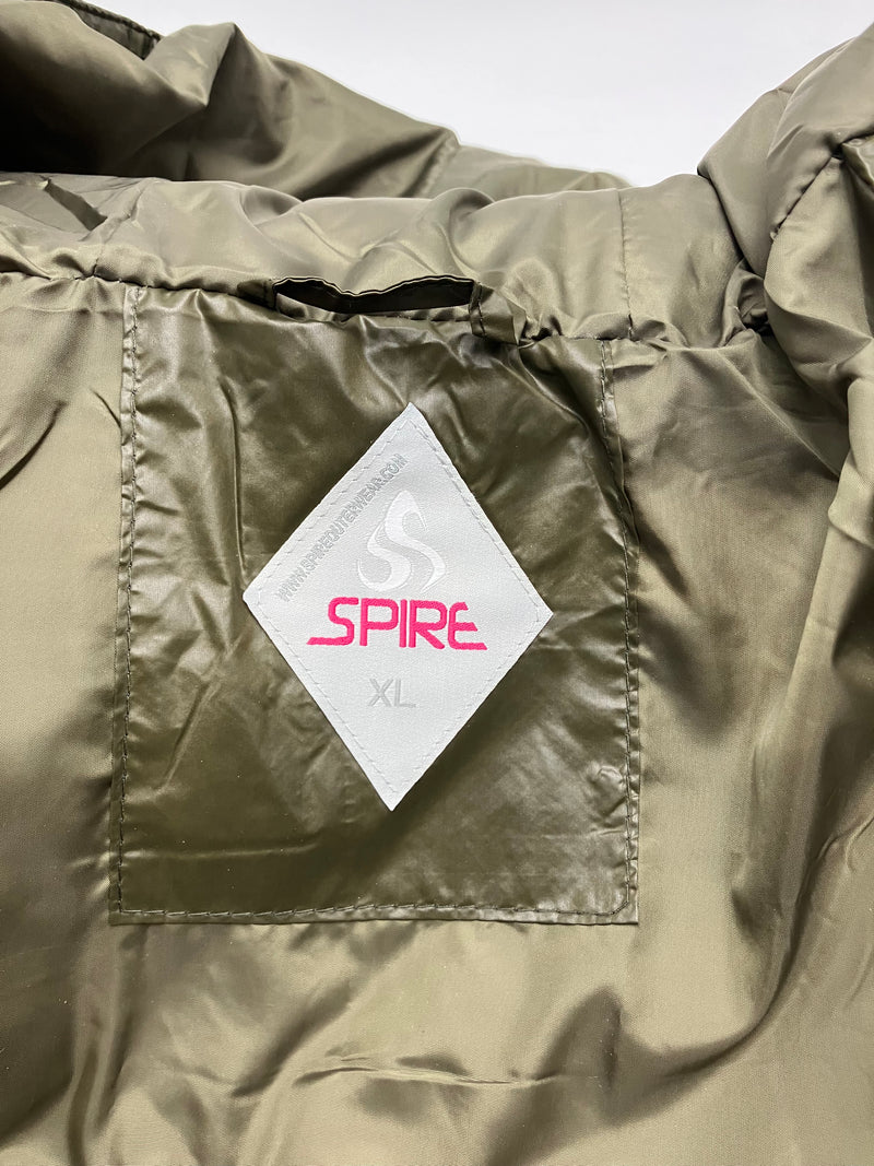 GALAXY BY HARVIC SPIRE BY GALAXY AURORA WOMEN'S PUFFER COAT - SIZE: XL - OLIVE - Brand New