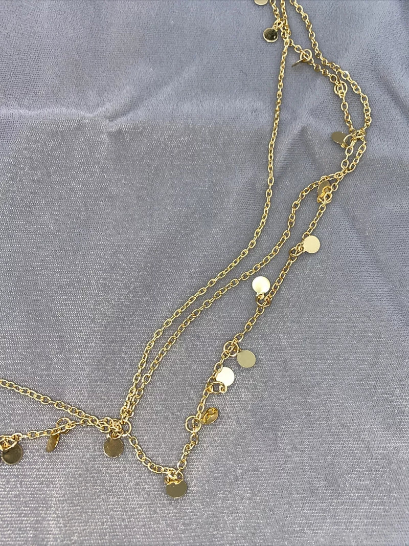 GENERIC BOHEMIAN HAIR CHAIN JEWELRY HAIRPIECE - GOLD - Like New