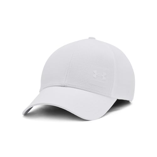 UA Iso-Chill Vent Men's Medium-Large Cap - 1383438 - White - Brand New