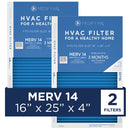 Medify Air 16x25x4 - MERV 14, 2-Pack - Brand New