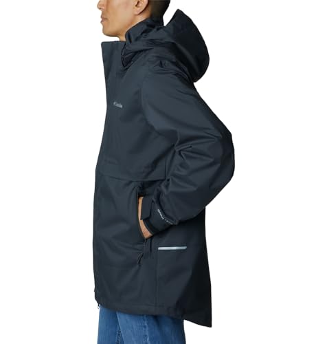 2034531 COLUMBIA MEN'S WRIGHT LAKE JACKET BLACK SMALL - Brand New