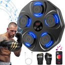 TGLLM Boxing Machine, Wall Mounted Smart Bluetooth Music Boxing Trainer - Black - Brand New