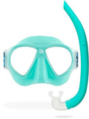 CRESSI NAUTILUS COMBO MASK & SNORKEL KIT, WATERTIGHT, DM630250 - AQUAMARINE - Brand New