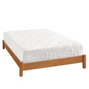ZINUS SPA SENSATIONS SERENITY 10" KING MEDIUM TIGHT TOP MEMORY 47C - WHITE - Brand New