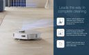 ECOVACS DEEBOT TEO OMNI VACUUM AND MOP ROBOT AUTO CLEANING - WHITE - Like New