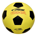 BALLS R US CO LTD SPORTIME SUPER-SAFE 8 IN SOCCER BALL 009554 YELLOW - YELLOW - Brand New