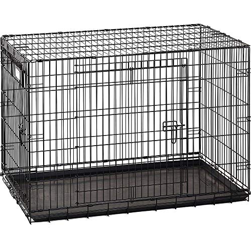 PRECISION PET PRODUCTS TWO DOOR GREAT CRATE WIRE DOG CRATE - MULTI/BLACK - Brand New