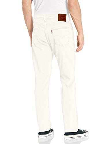 Levi's Men's 514 Straight Fit Cut Jeans, Seasonal Castilleja White 38x32 - Brand New