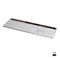LOGITECH K750 WIRELESS SOLAR POWERED KEYBOARD FOR MAC	GL - SILVER - Like New